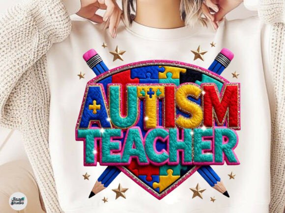 Celebrate Educators with Faux Yarn Embroidery Design