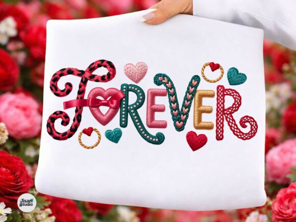 Coquette Forever Faux Embroidery PNG: A Designer's Take