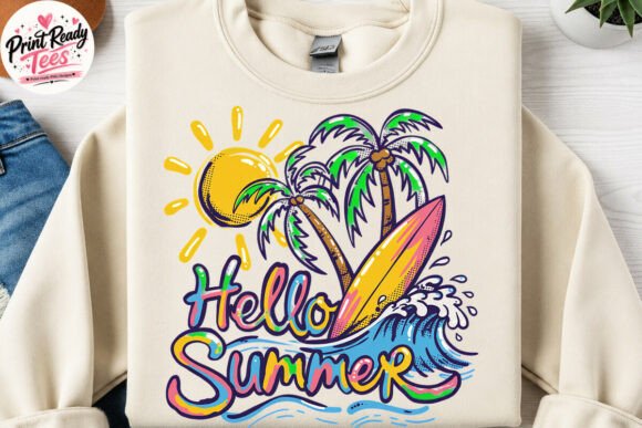 Hello Summer Beach Vacation PNG Design: A Creative Guide