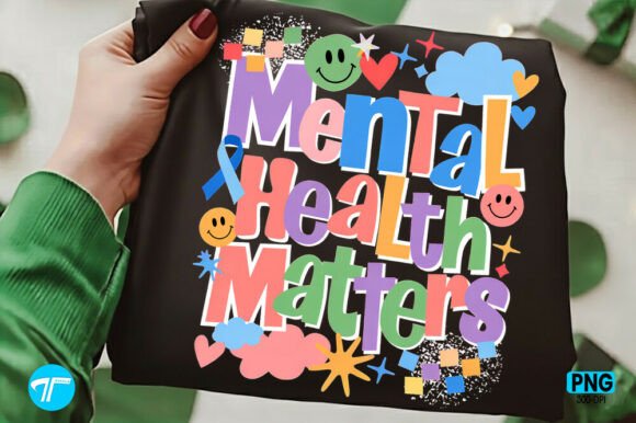 Mental Health Matters, Y2k Collage Shirt: A Design Asset for Positive Messaging