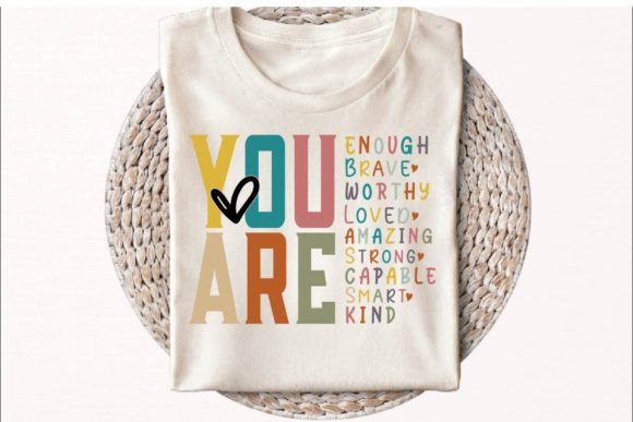 You Are Enough: A Creative Font for Brave, Worthy Designs
